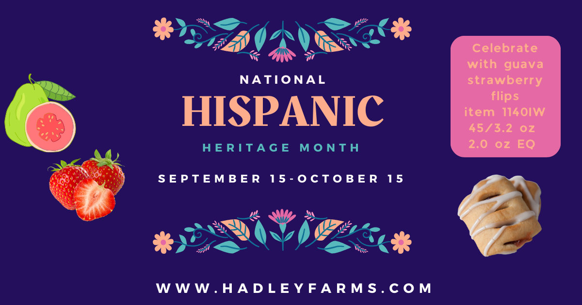 hadley farm guava flip hispanic heritage month promo